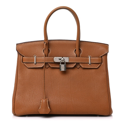 Hermes Togo Birkin 30 Gold 1 of 19