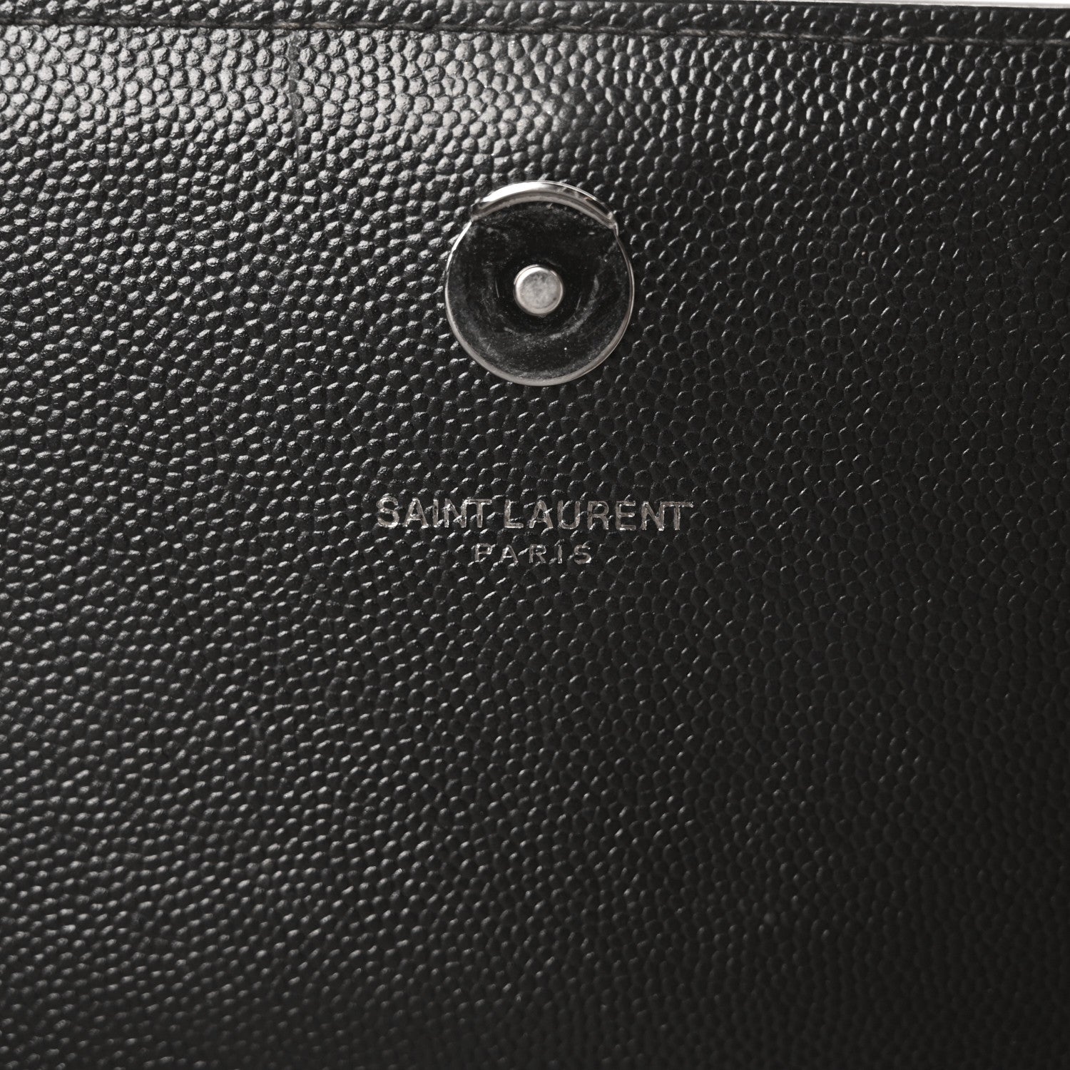 Saint Laurent Grain De Poudre Small Monogram Monochrome Kate Satchel Black 6 of 11