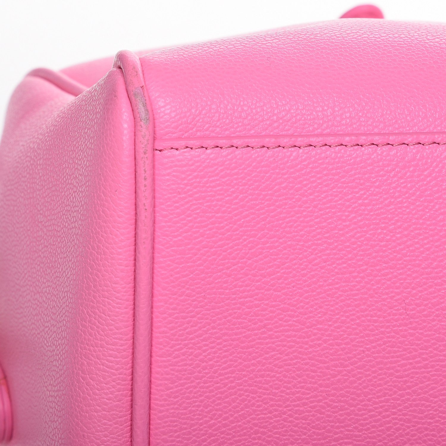 Versace Calfskin Palazzo Duffle Bag Pink 10 of 13
