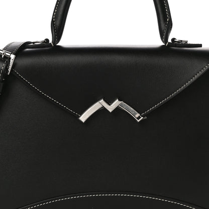 Moynat Box Calfskin Gabrielle PM Black 9 of 9