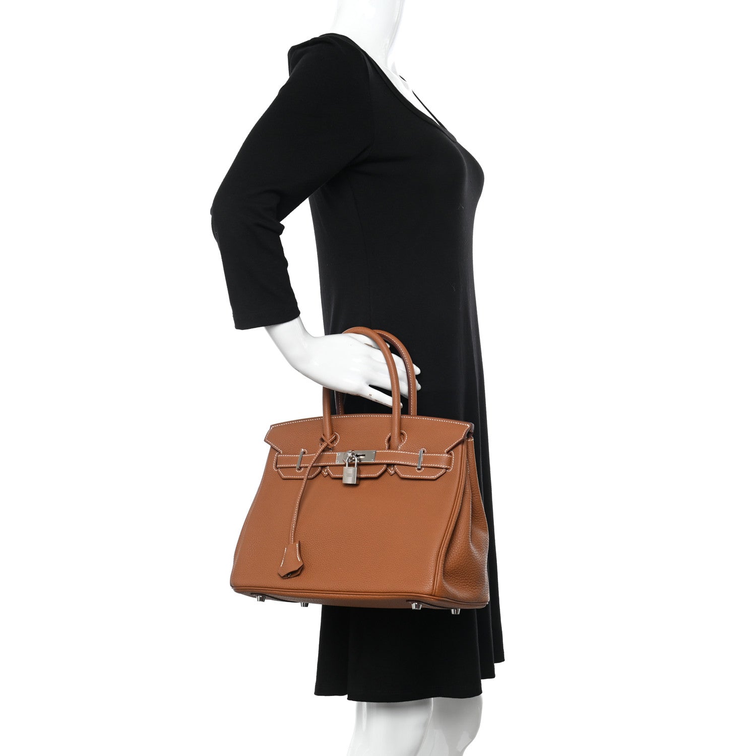 Hermes Togo Birkin 30 Gold 2 of 13