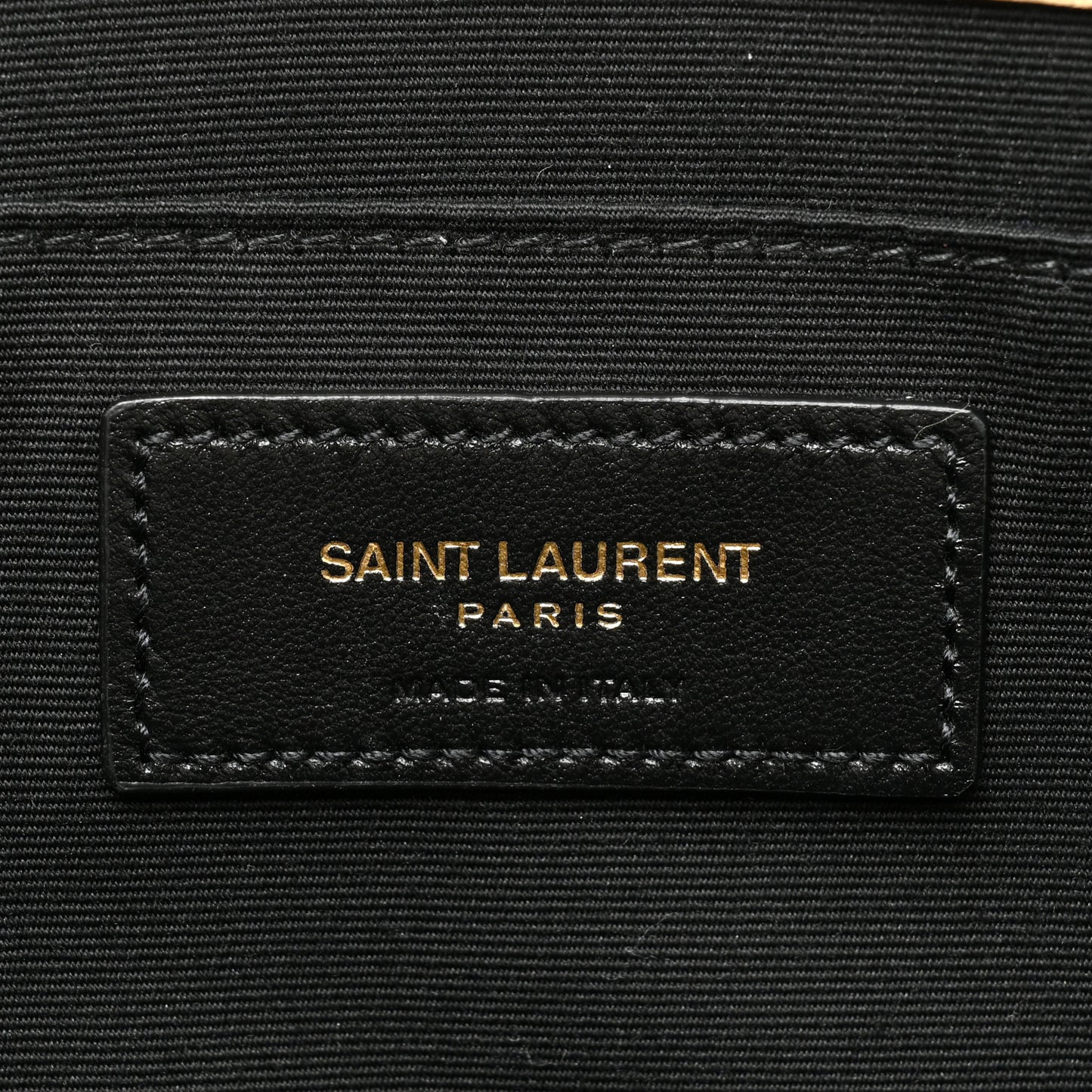 Lambskin Quilted Sade Envelope Clutch Nude Powder