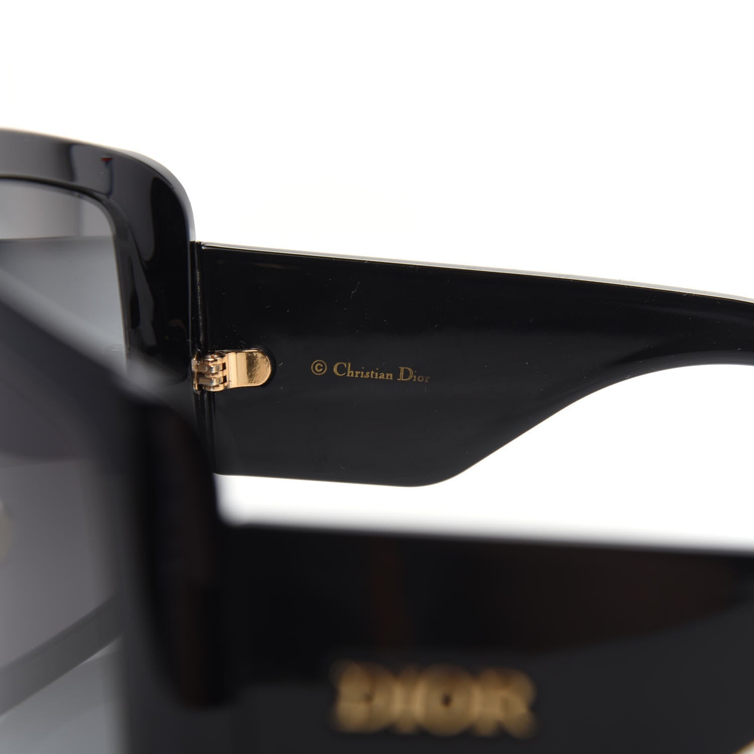 Christian Dior So Light Shield Sunglasses Black 5 of 8