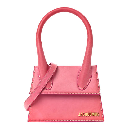 Jacquemus Nubuck Le Chiquito Moyen Pink 1 of 9