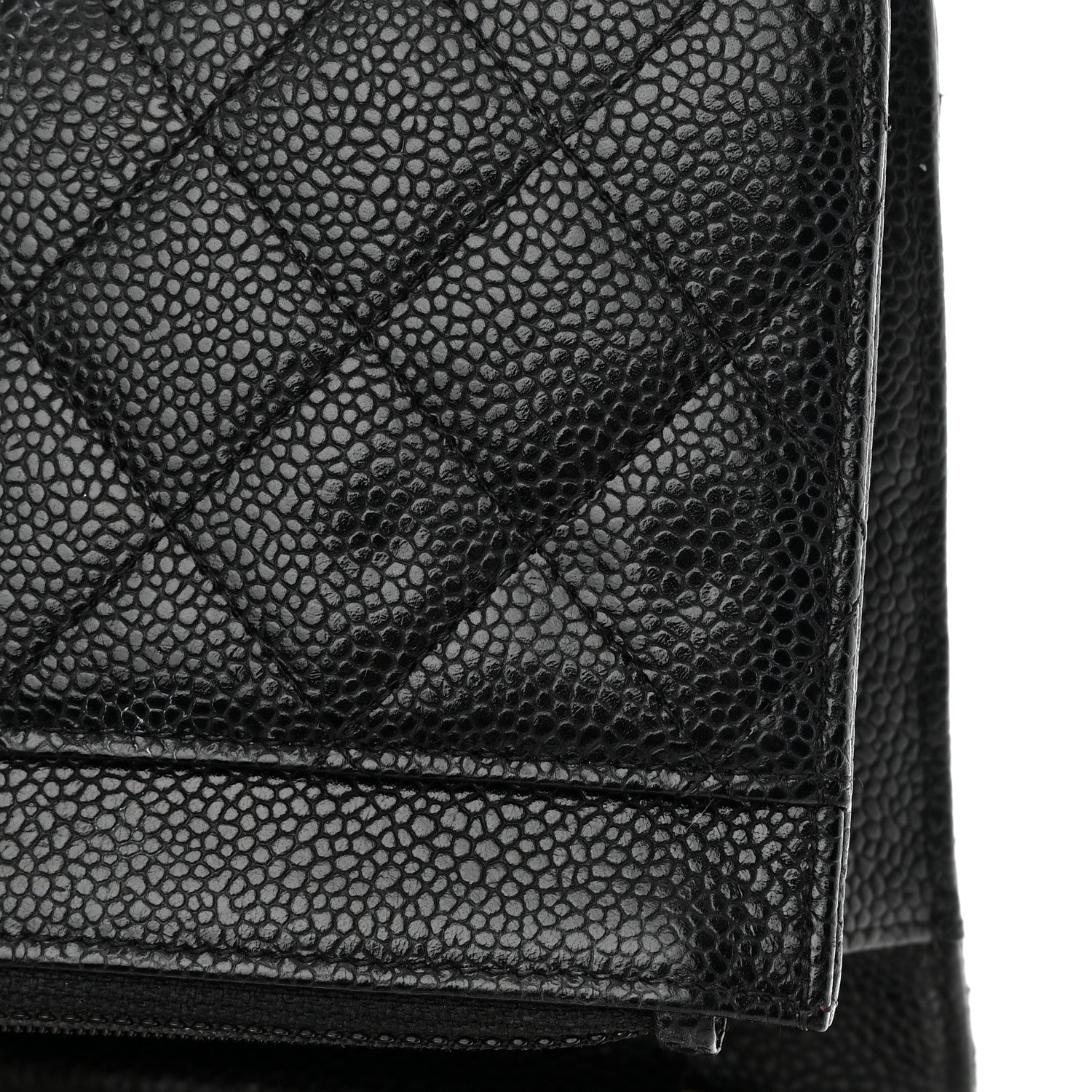 Chanel Caviar Quilted Wallet on Chain WOC Black 14 of 15