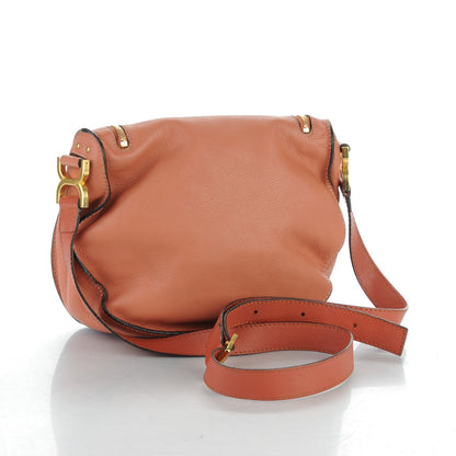 Chloe Calfskin Medium Marcie Crossbody Bag Coral 3 of 11