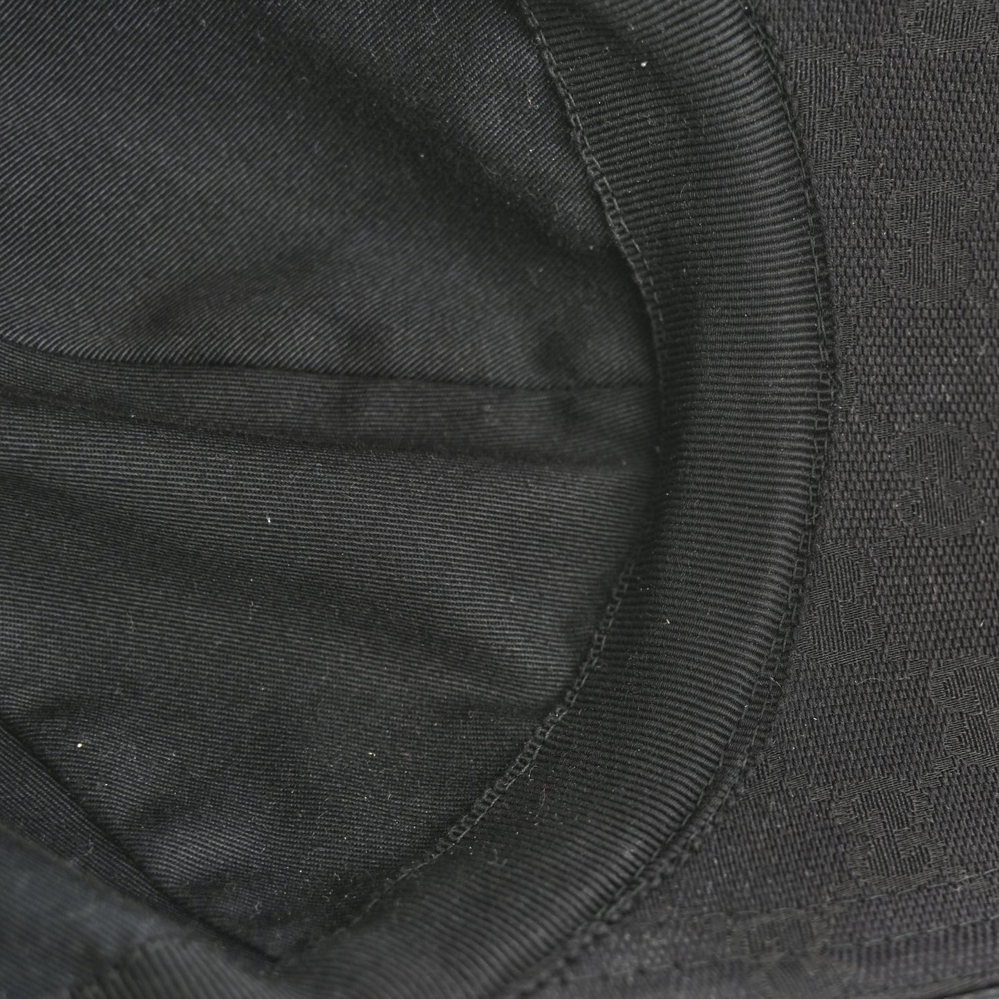 Monogram Web Baseball Hat L Black
