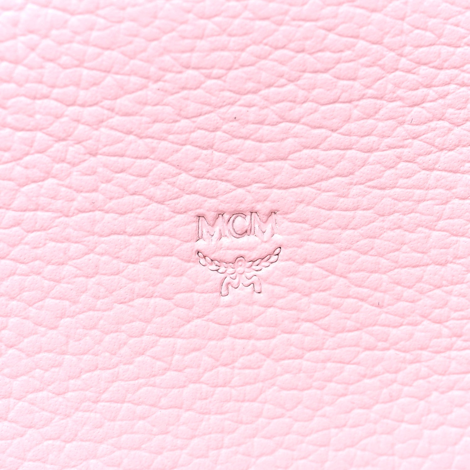 MCM Visetos Large Zip Around Wallet Powder Pink 6 of 10