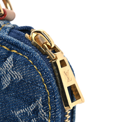 Louis Vuitton Denim Fairfax Pochette Blue 12 of 15