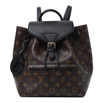 Louis Vuitton Monogram Montsouris PM Black 1 of 10