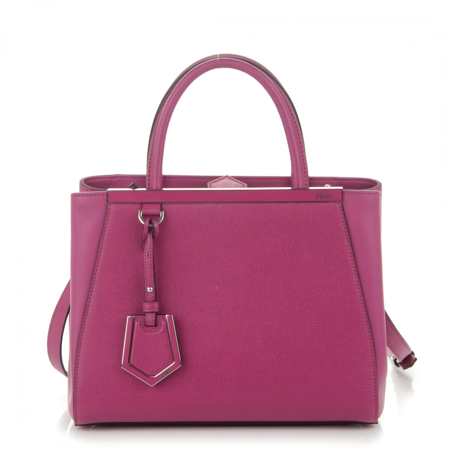 Vitello Elite Petite 2Jours Tote Magenta