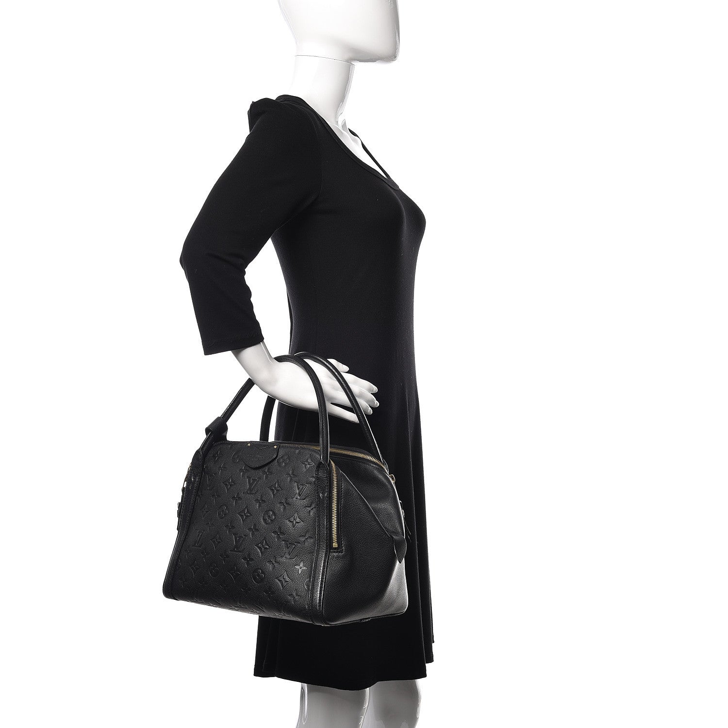 Louis Vuitton Empreinte Marais MM Black 2 of 11