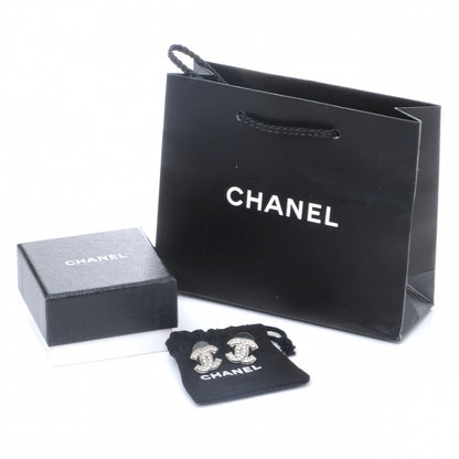 Chanel Crystal CC Logo Earrings 5 of 5