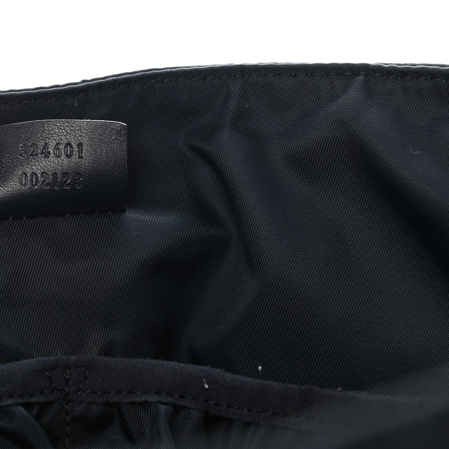 Gucci Nylon Monogram Messenger Diaper Bag Navy 7 of 12