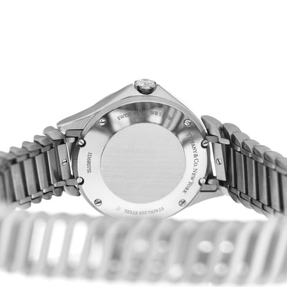 Tiffany Stainless Steel Diamond 28mm Metro 2-Hand Quartz Watch 4 of 4