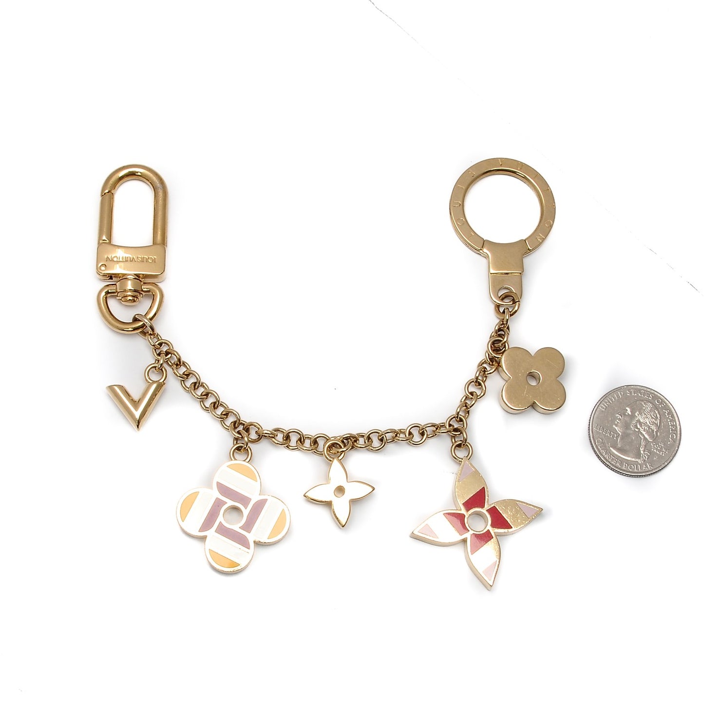 Pop Flower Key Chain Bag Charm