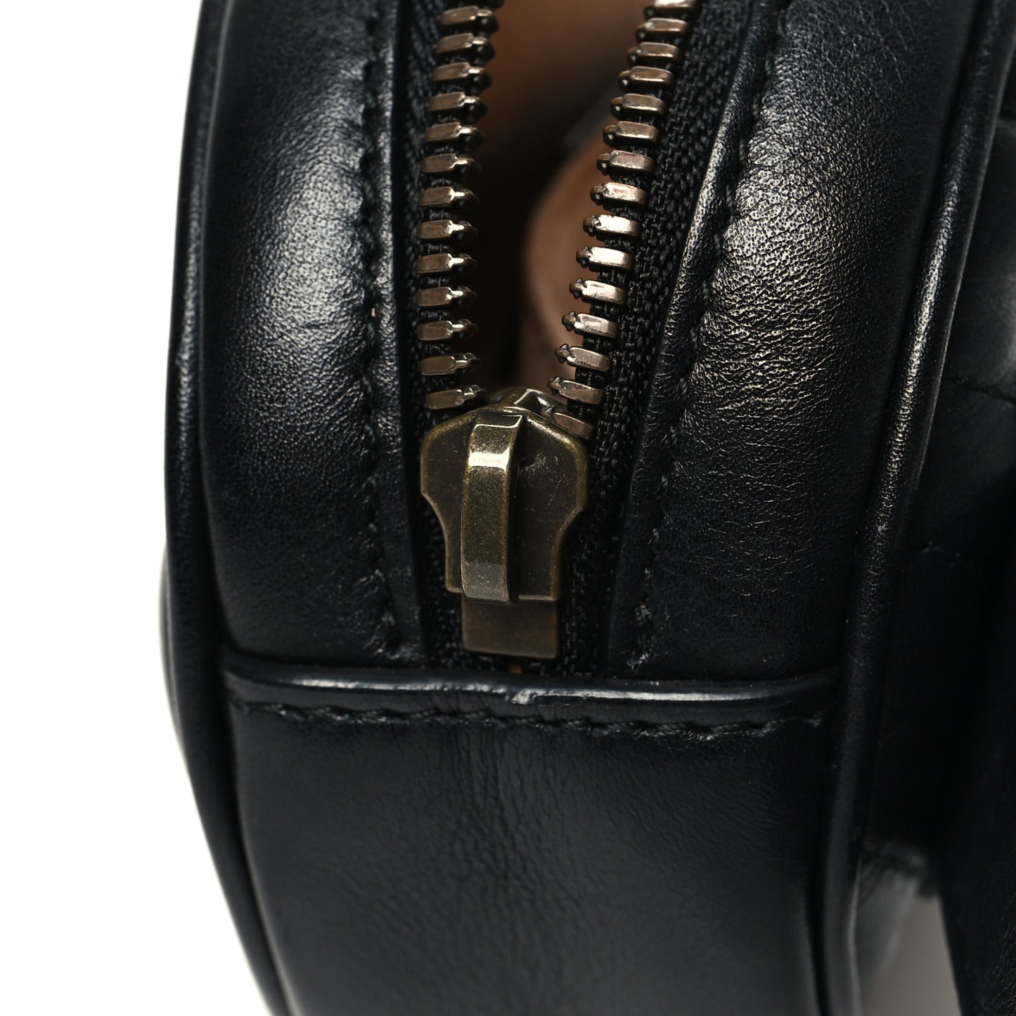 Calfskin Matelasse GG Marmont Belt Bag 85 34 Black