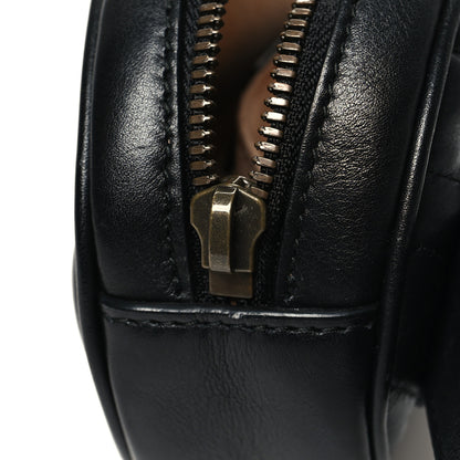 Gucci Calfskin Matelasse GG Marmont Belt Bag 85 34 Black 12 of 14