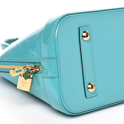 Louis Vuitton Vernis Alma PM Turquoise 7 of 18