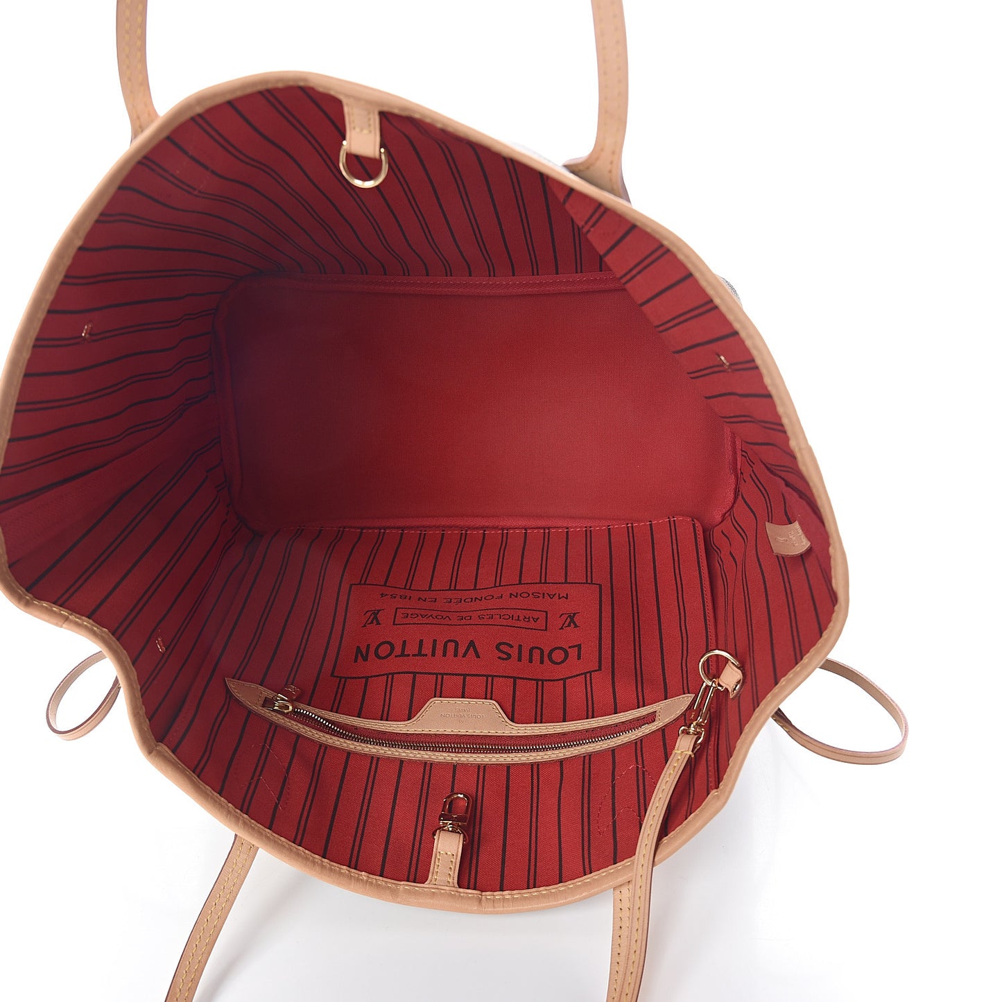Monogram Neo Neverfull MM Cherry