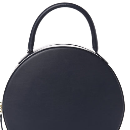 Mansur Gavriel Calfskin Circle Bag Navy 7 of 9