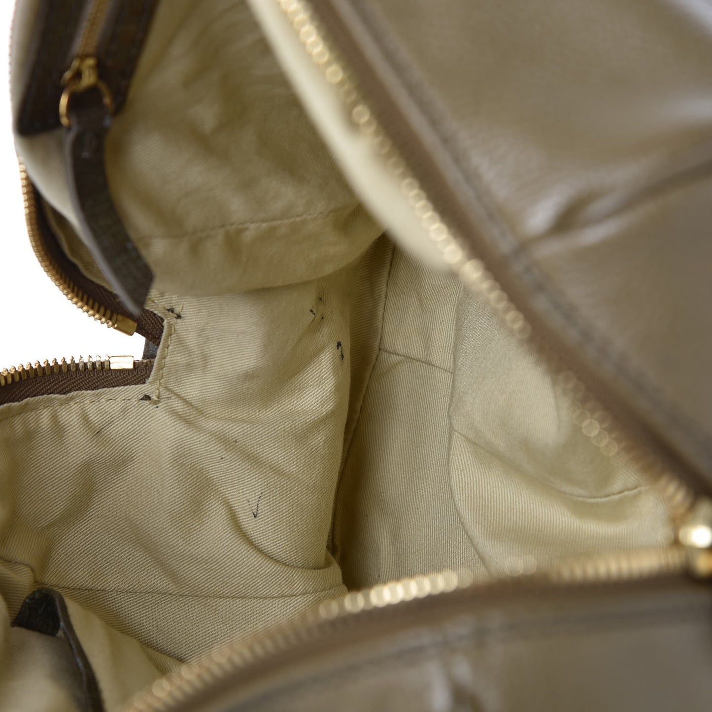 Pebbled Calfskin Lizard Boston Bag Brown