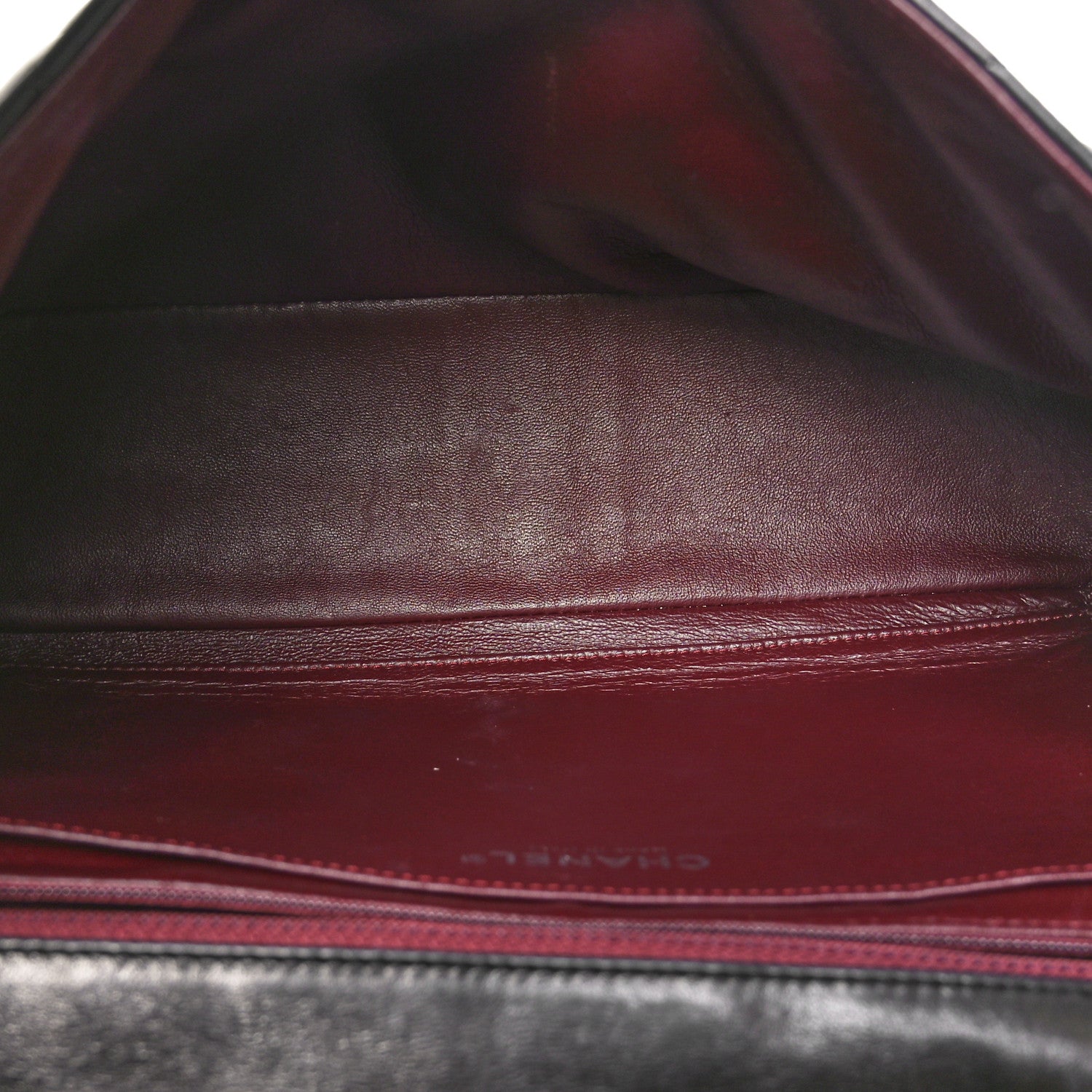 Chanel Lambskin Quilted Jumbo Single Flap Black 5 of 10