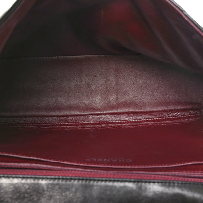 Chanel Lambskin Quilted Jumbo Single Flap Black 5 of 10