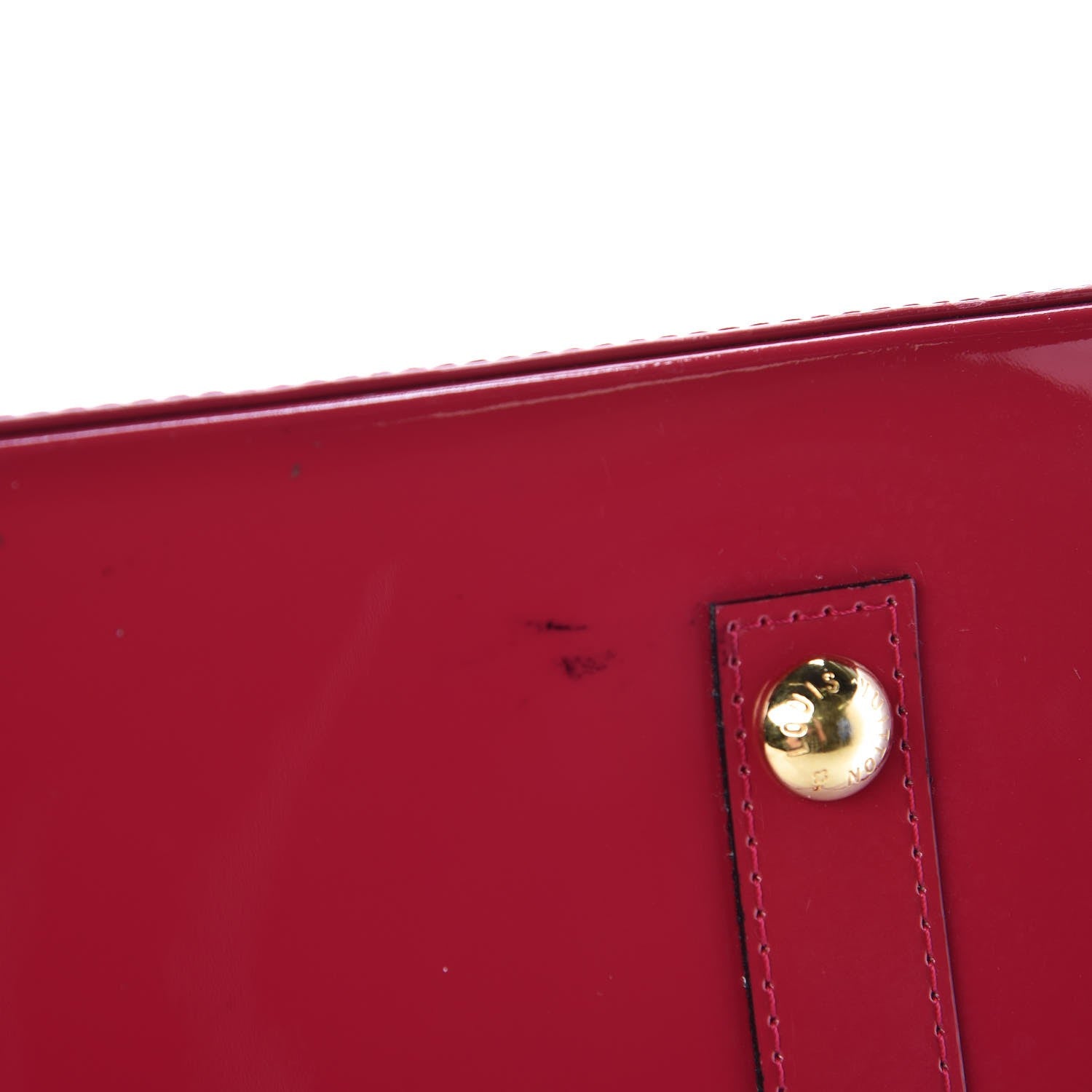 Louis Vuitton Vernis Alma GM Rose Indien 8 of 13