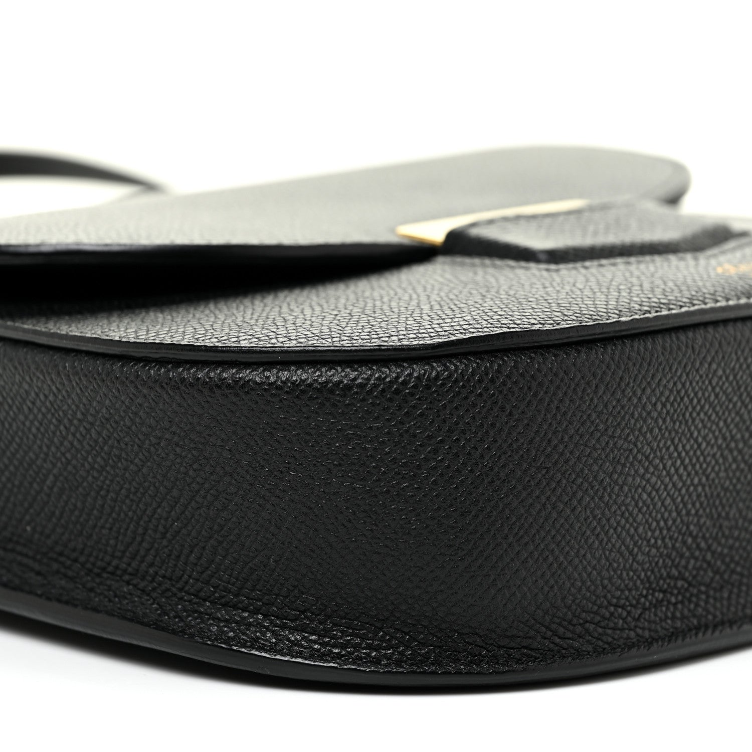 Celine Grained Calfskin Small Trotteur Black 9 of 10