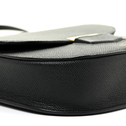 Celine Grained Calfskin Small Trotteur Black 9 of 10