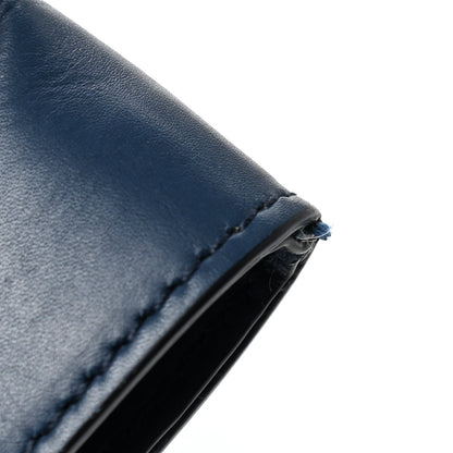 Bottega Veneta Nappa Braided Document Case Navy 10 of 10