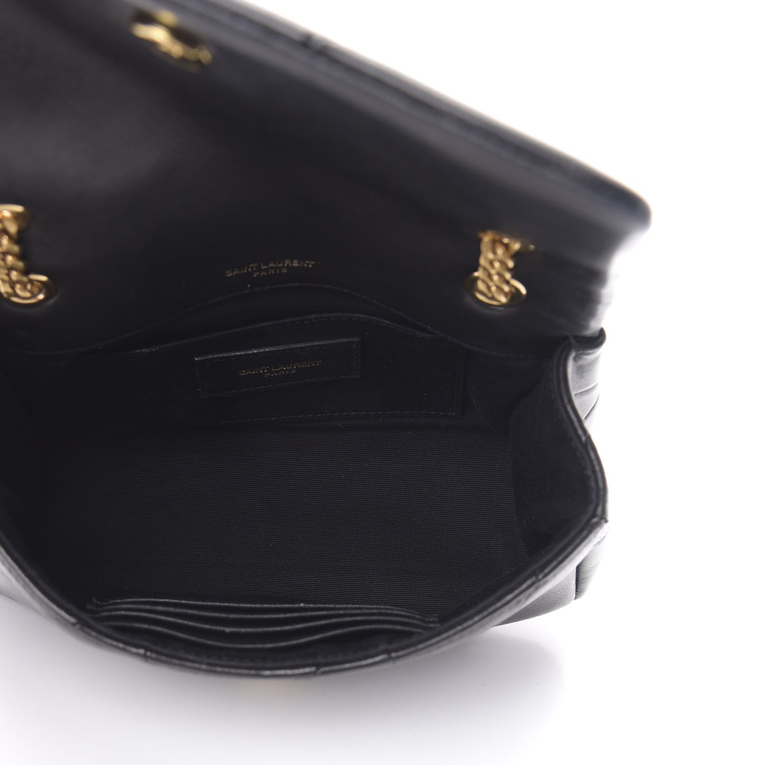Saint Laurent Lambskin Patchwork Monogram Small Jamie Black 5 of 13