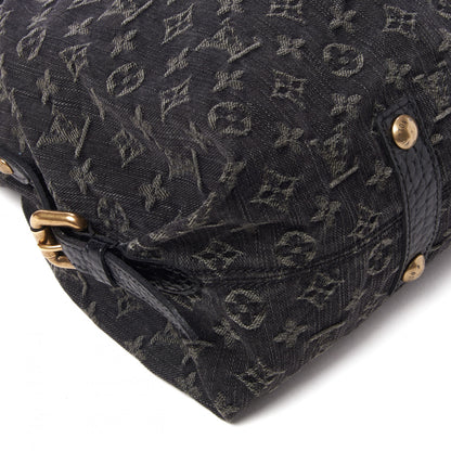 Louis Vuitton Denim Neo Cabby MM Black 6 of 8