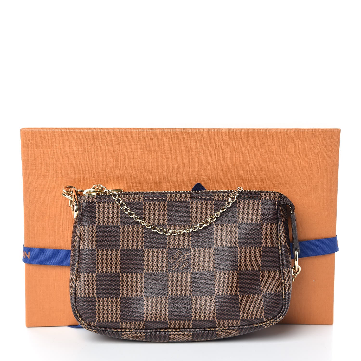 Louis Vuitton Damier Ebene Mini Pochette Accessories 8 of 8