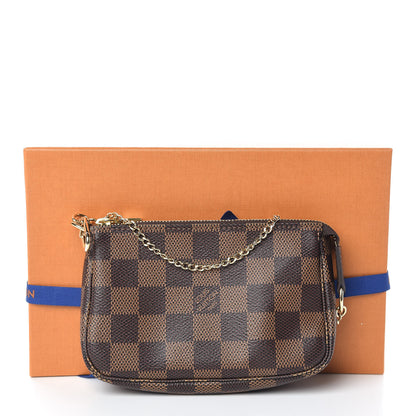 Louis Vuitton Damier Ebene Mini Pochette Accessories 8 of 8