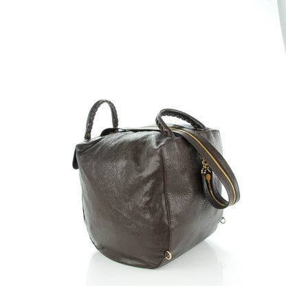 Balenciaga Agneau Giant 12 Gold Hardware Zip Traveler Backpack Charbon 3 of 7