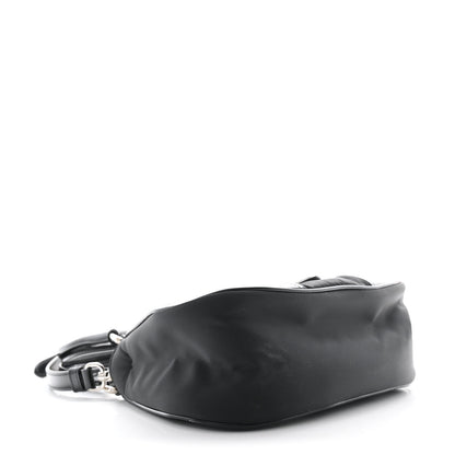 Prada Re-Nylon Spazzolato Re-Edition 2002 Moon Bag Black 4 of 10