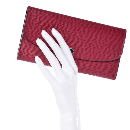 Louis Vuitton Epi Emilie Wallet Fuchsia 2 of 6