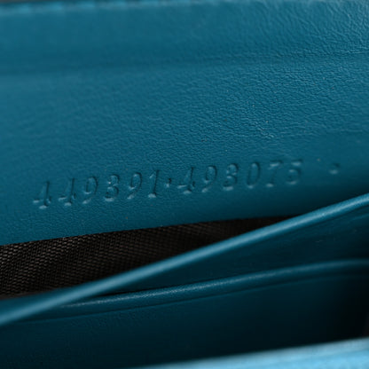 Gucci Microguccissima Zip Around Wallet Deep Cobalt 7 of 11