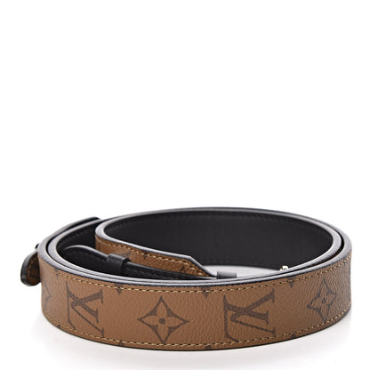 Louis Vuitton Reverse Monogram Bandouliere Shoulder Strap XL Black 2 of 6