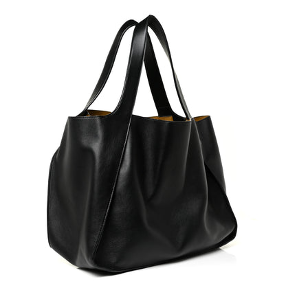 Stella McCartney Eco Alter Nappa East West Perforated Tote Black 4 of 11