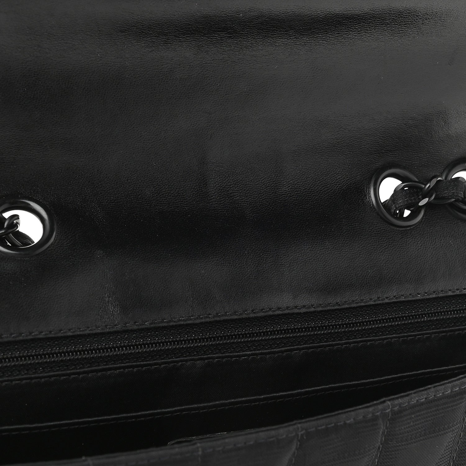 Chanel Nylon Medium Travel Flap Black 10 of 11
