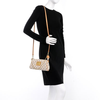 Louis Vuitton Damier Azur Eva Clutch 2 of 7