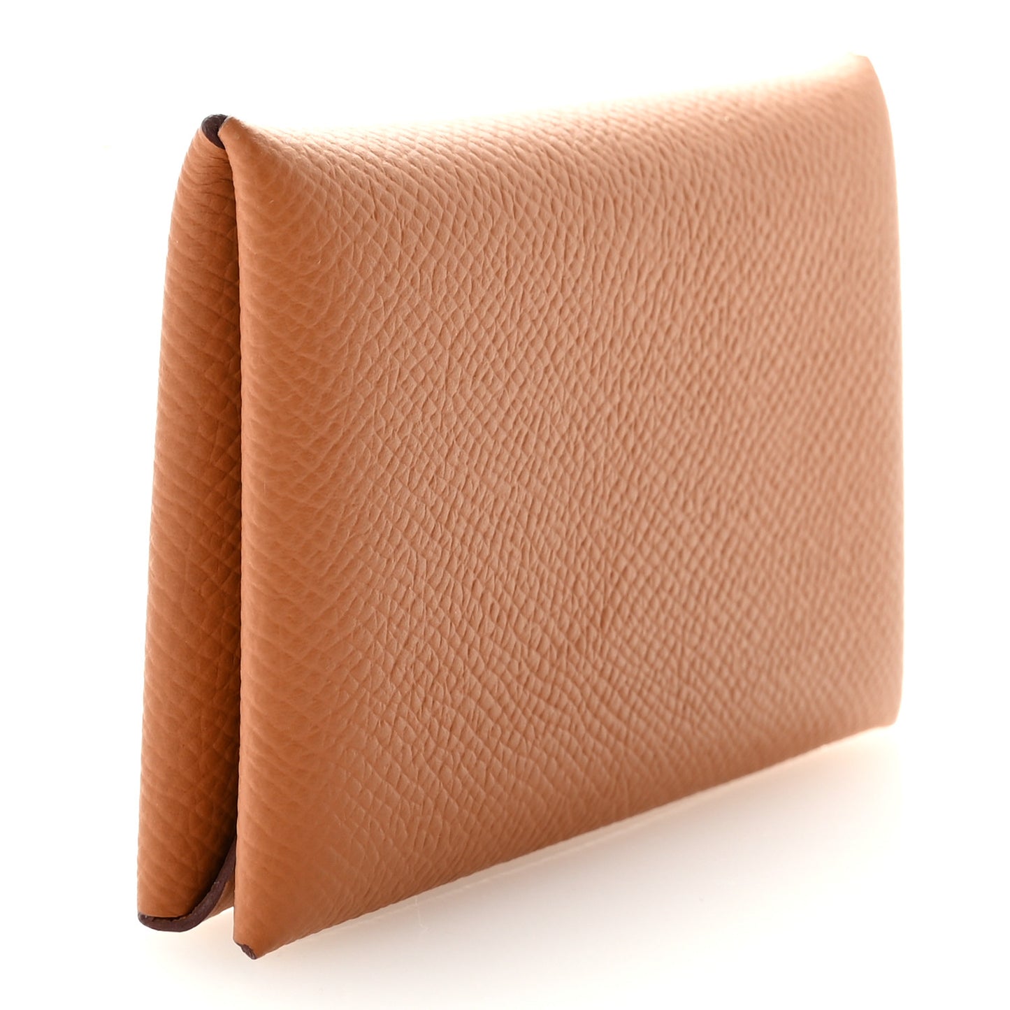 Epsom Calvi Card Case Gold
