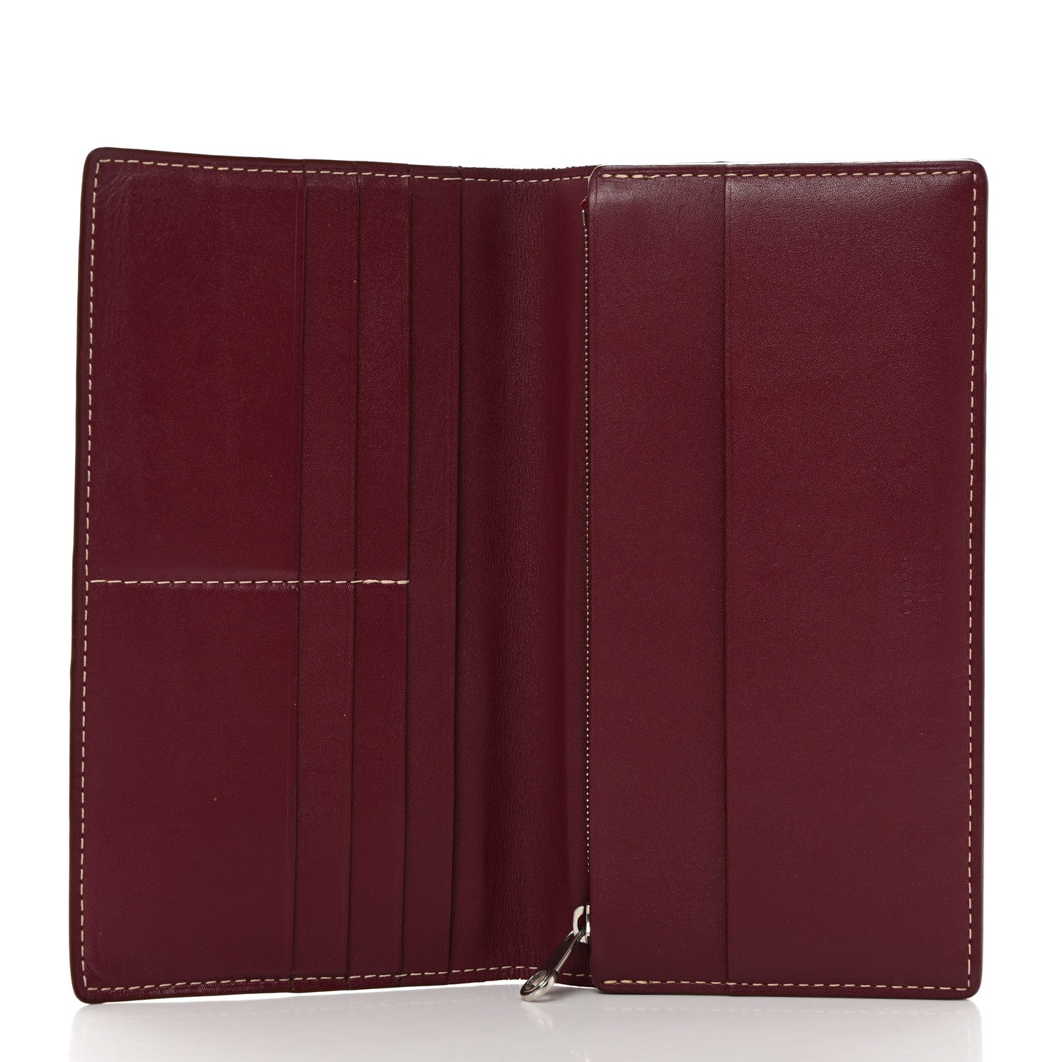 Goyard Goyardine Richelieu Wallet Burgundy 5 of 9