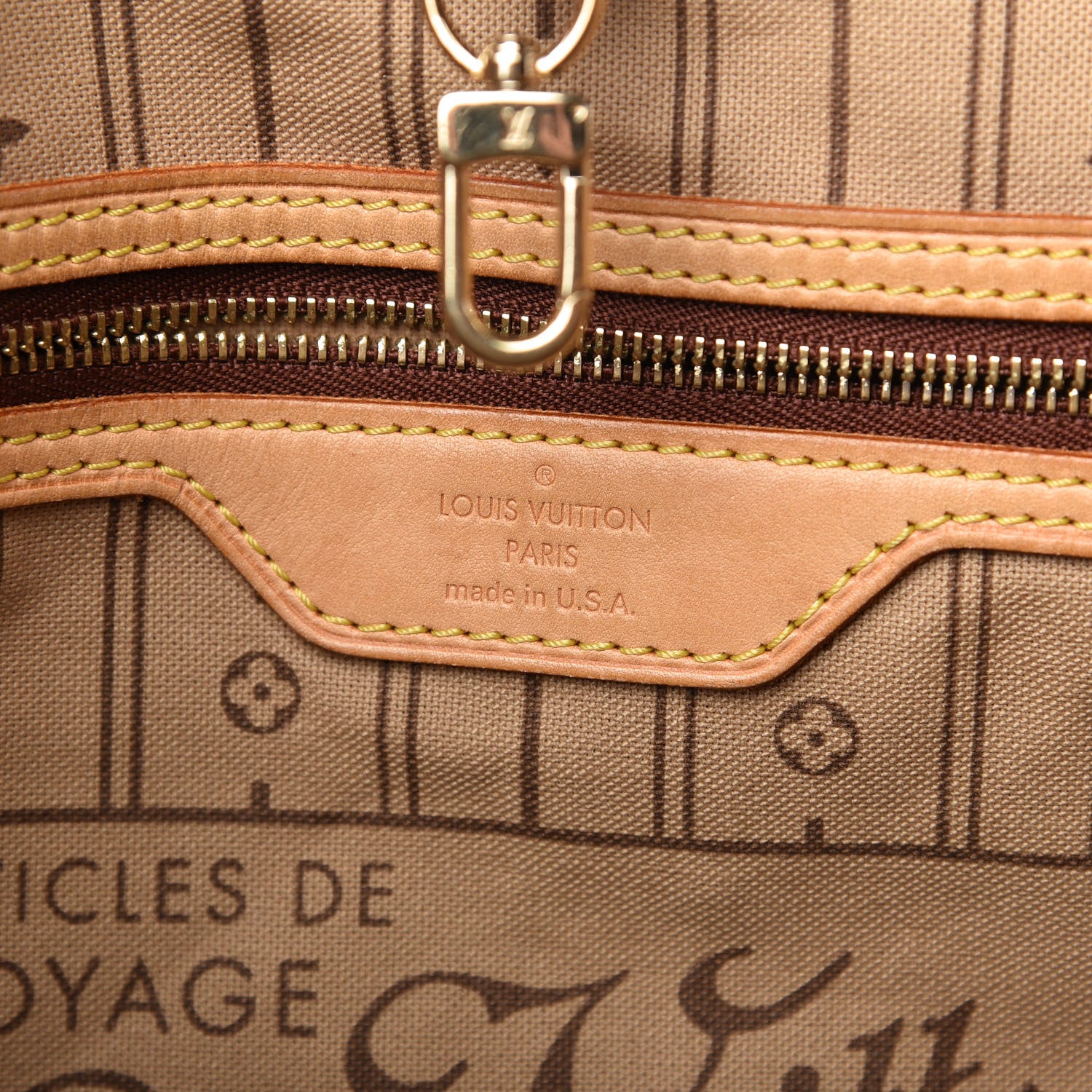 Louis Vuitton Monogram Neverfull GM 8 of 12