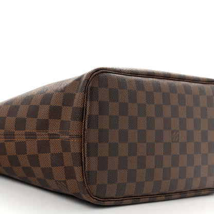 Louis Vuitton Damier Ebene Neo Neverfull MM Rose Ballerine 8 of 12