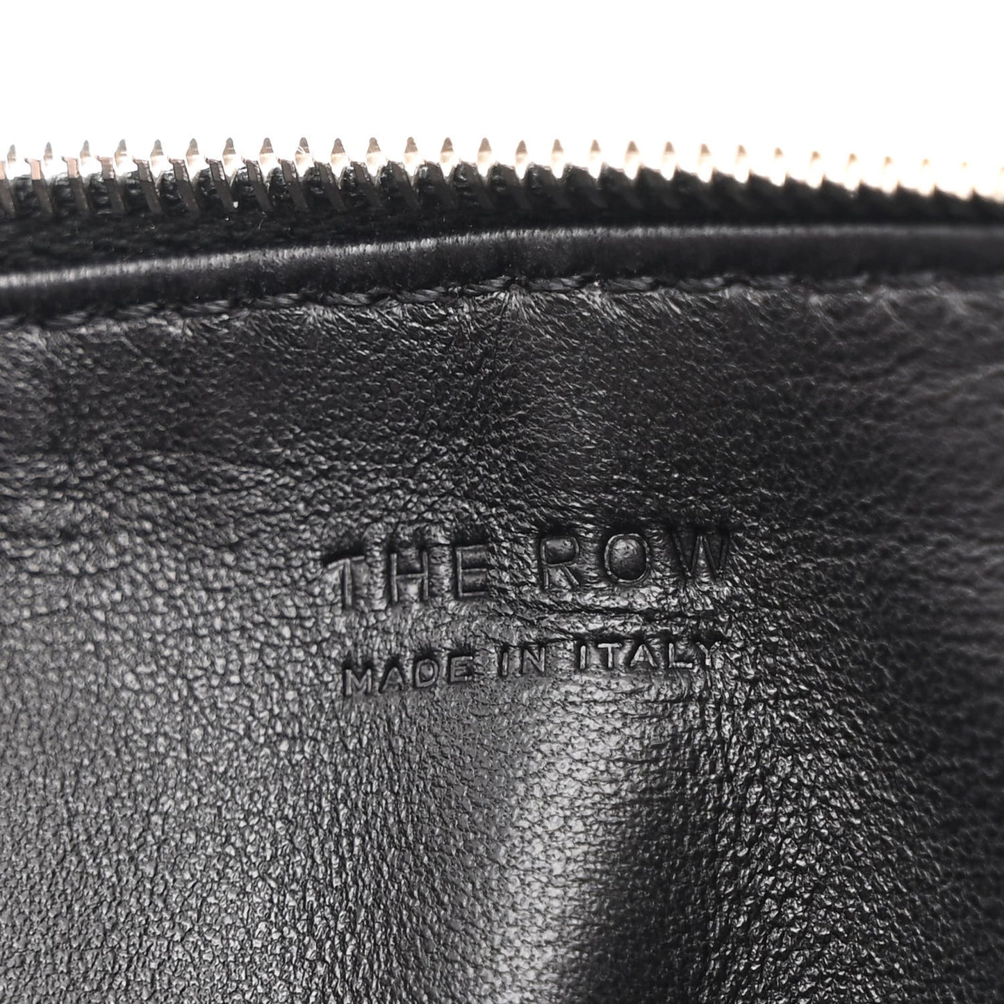 Grained Calfskin 90's Bag Black