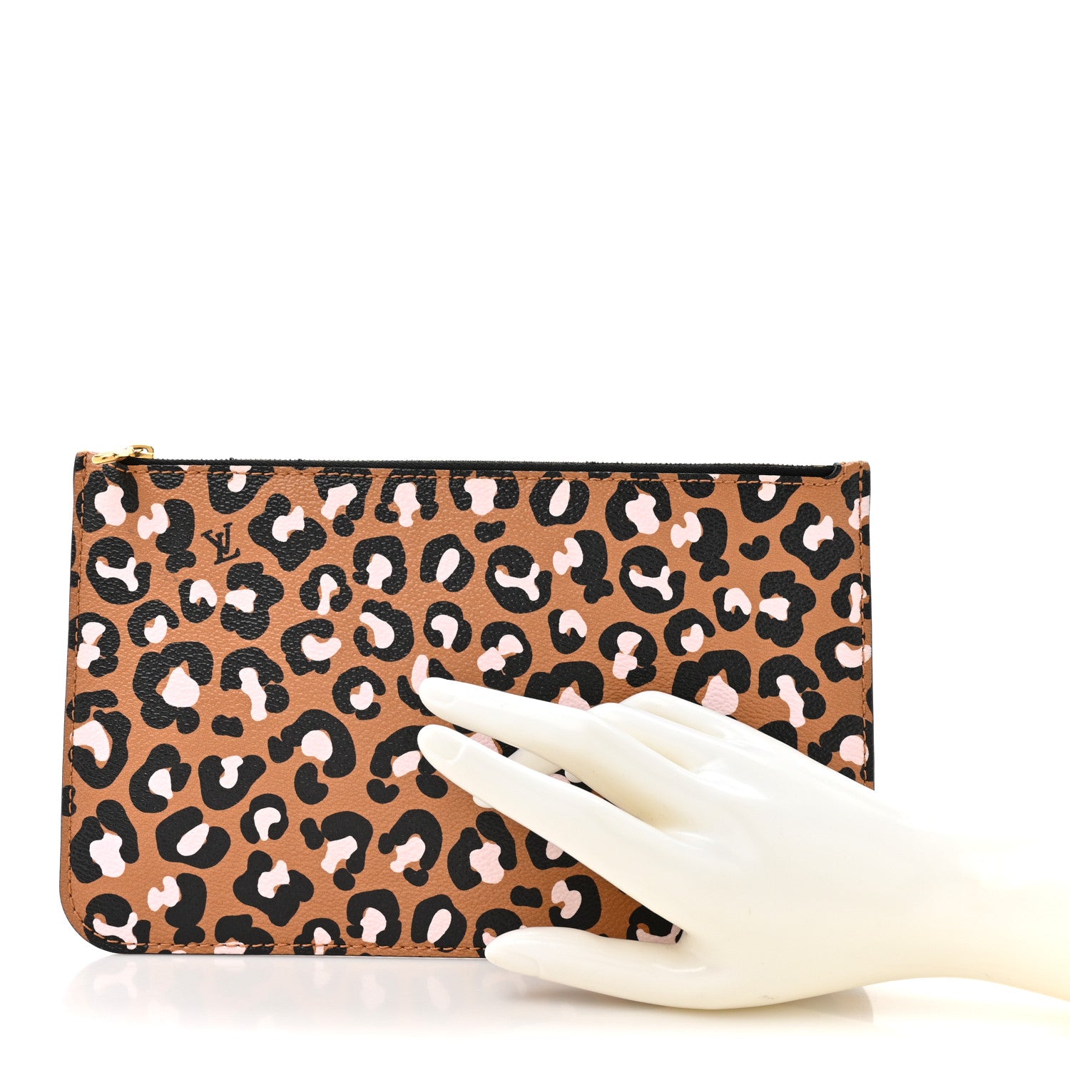 Louis Vuitton Empreinte Monogram Giant Wild At Heart Neverfull MM Pochette Brown 2 of 7